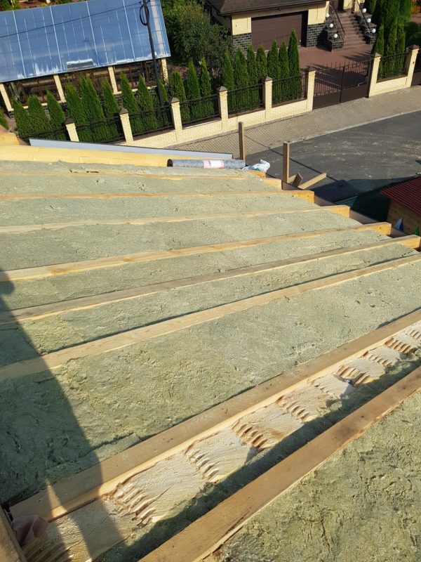 Утепление крыши частного дома в Радошковичах