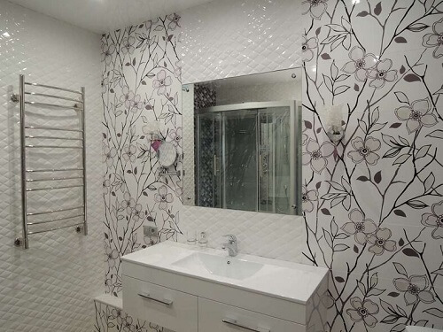 Кладка плитки в ванной в Радошковичах