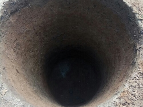 Копка колодцев в Радошковичах