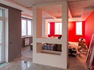 Монтаж перегородок из гипсокартона в Радошковичах