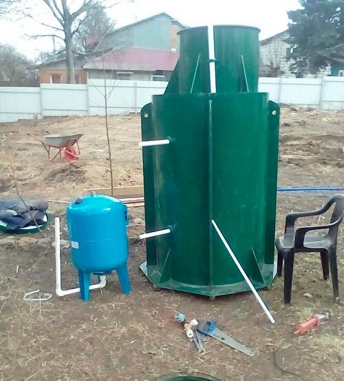 Обвязка скважины на воду в Радошковичах