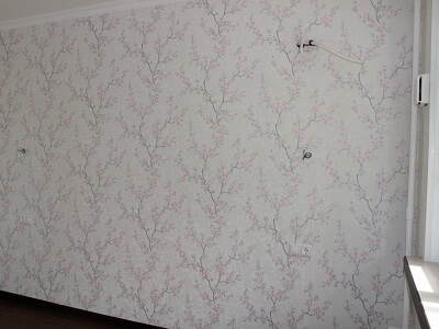 Оклейка стен обоями в Радошковичах