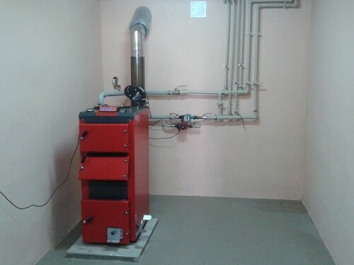 Подключение твердотопливного котла в Радошковичах