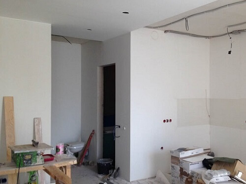 Ремонт кухни в доме в Радошковичах