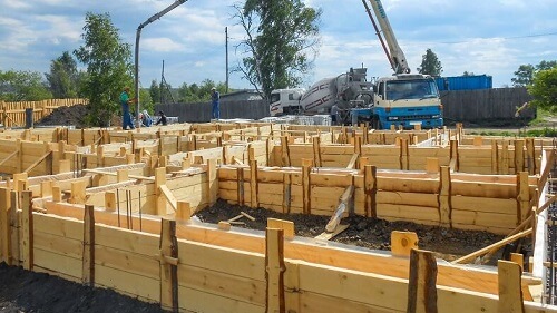 Свайный фундамент с ростверком в Радошковичах