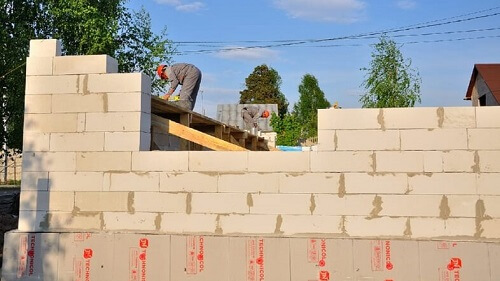 Укладка газосиликатных блоков в Радошковичах