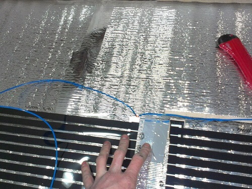 Укладка электрического теплого пола в Радошковичах