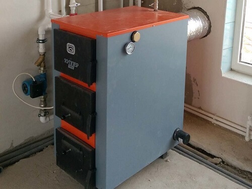 Установка твердотопливного котла в Радошковичах