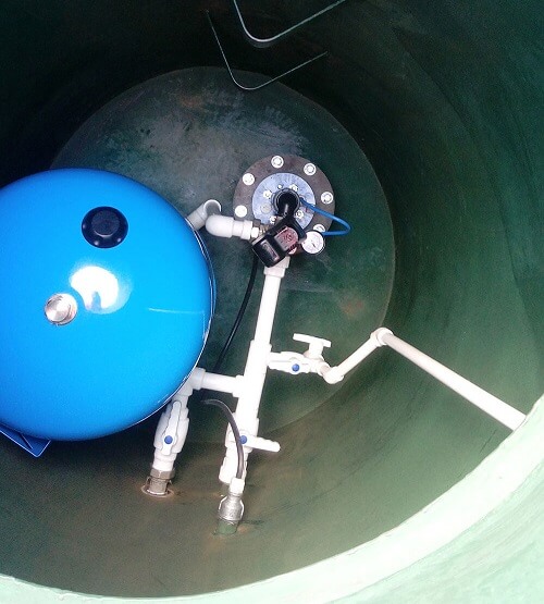 Ввод воды в дом в Радошковичах