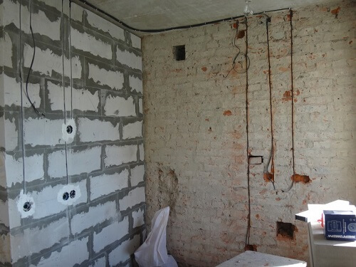 Замена проводки в квартире в Радошковичах