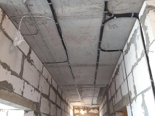 Разводка электропроводки в Радошковичах