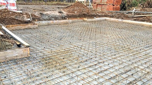 Заливка монолитного фундамента в Радошковичах